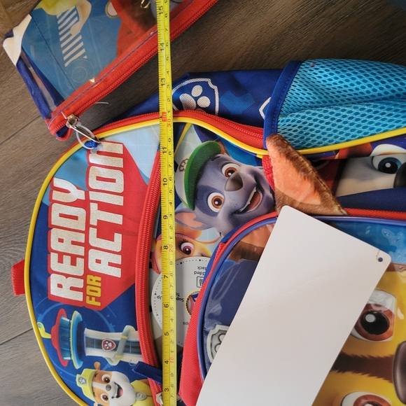 Paw Patrol Ready for Action 5 Piece Set Backpack, Lunch, Cinch sak, Pencil Case - Picture 12 of 12